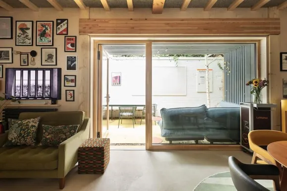 salon décoration vintage maison de ville écoresponsable The Arbour Londres